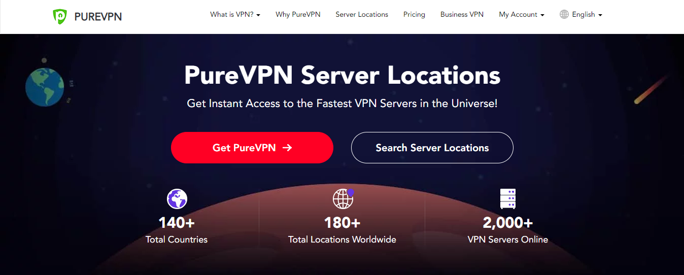 PureVPN Servers